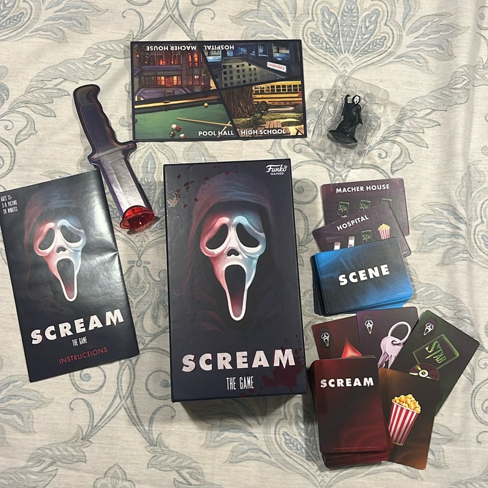Scream! The Game by Funko Games. Inc: Ghost Face Figure